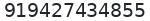 WhatsApp number