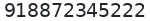 WhatsApp number