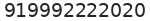 WhatsApp number
